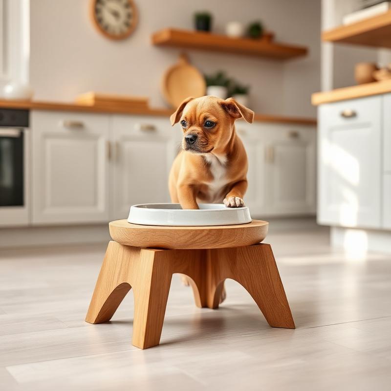 Elevated Ceramic Pet Feeder